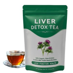 チャイナハーブハーブ肝デトックスティープライベートラベルグリーン抹茶生バッグフラワーティー健康用ボックス包装 - Product Image 6