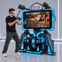 Machine de jeu de tir VR pour 2 joueurs, simulateur de réalité virtuelle, équipement d'arcade commercial pour centre commercial FEC