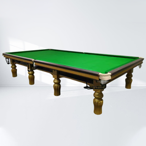 Table de billard <span class=keywords><strong>snooker</strong></span> de style économique, norme internationale, en ardoise de 45 mm, 10 pieds, 12 pieds, pour tournoi, avec pieds en bois massif, table de <span class=keywords><strong>snooker</strong></span> anglaise - Product Image 4