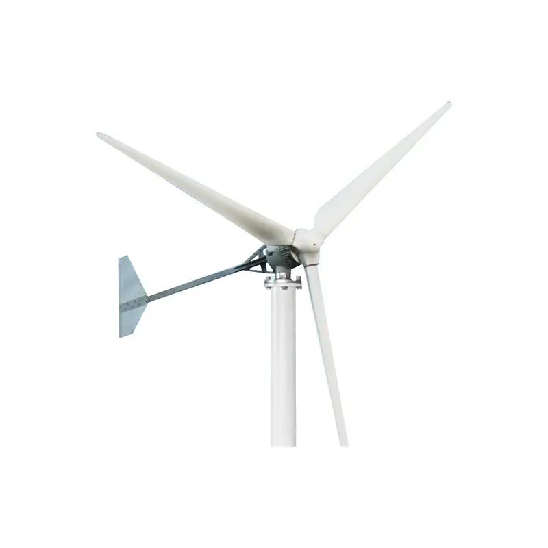 Factory Stock Real Power 10 KW High Efficiency Horizontal Wind Turbine Matched With Optimized Aerodynamic Shape And Structure