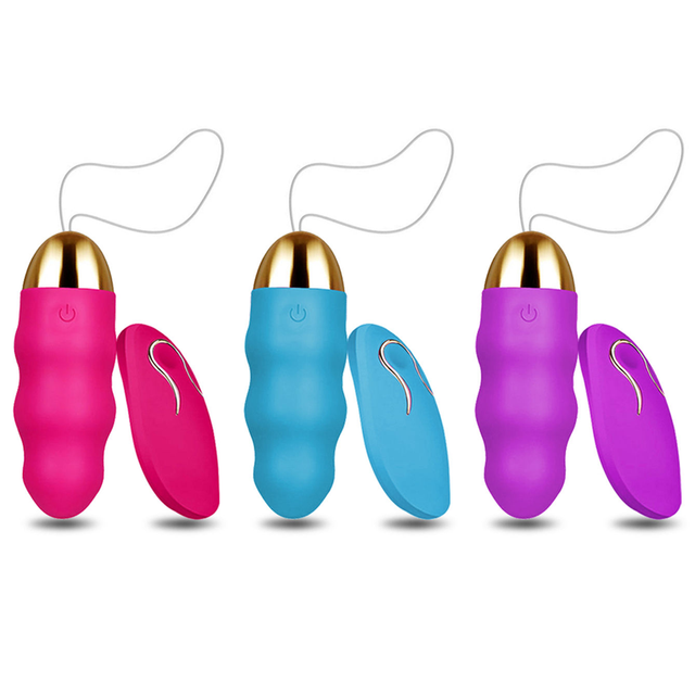 Wearable Remote Control Egg Vibrator Clitoral Stimulator Love Egg Quiet Discreet Waterproof Silicone Adult Sex Toys for Couples