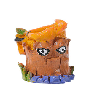 Figuras de Troncos de Árboles de Plants Vs Zombies, Mini Juguetes de Resina de Dibujos Animados, Decoración de Halloween para Interiores y Exteriores - Product Image 5
