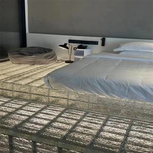 Blocco di vetro con luce Led piastrelle per pavimento 30x30 grandi blocchi di vetro blocco di vetro mattone - Product Image 1