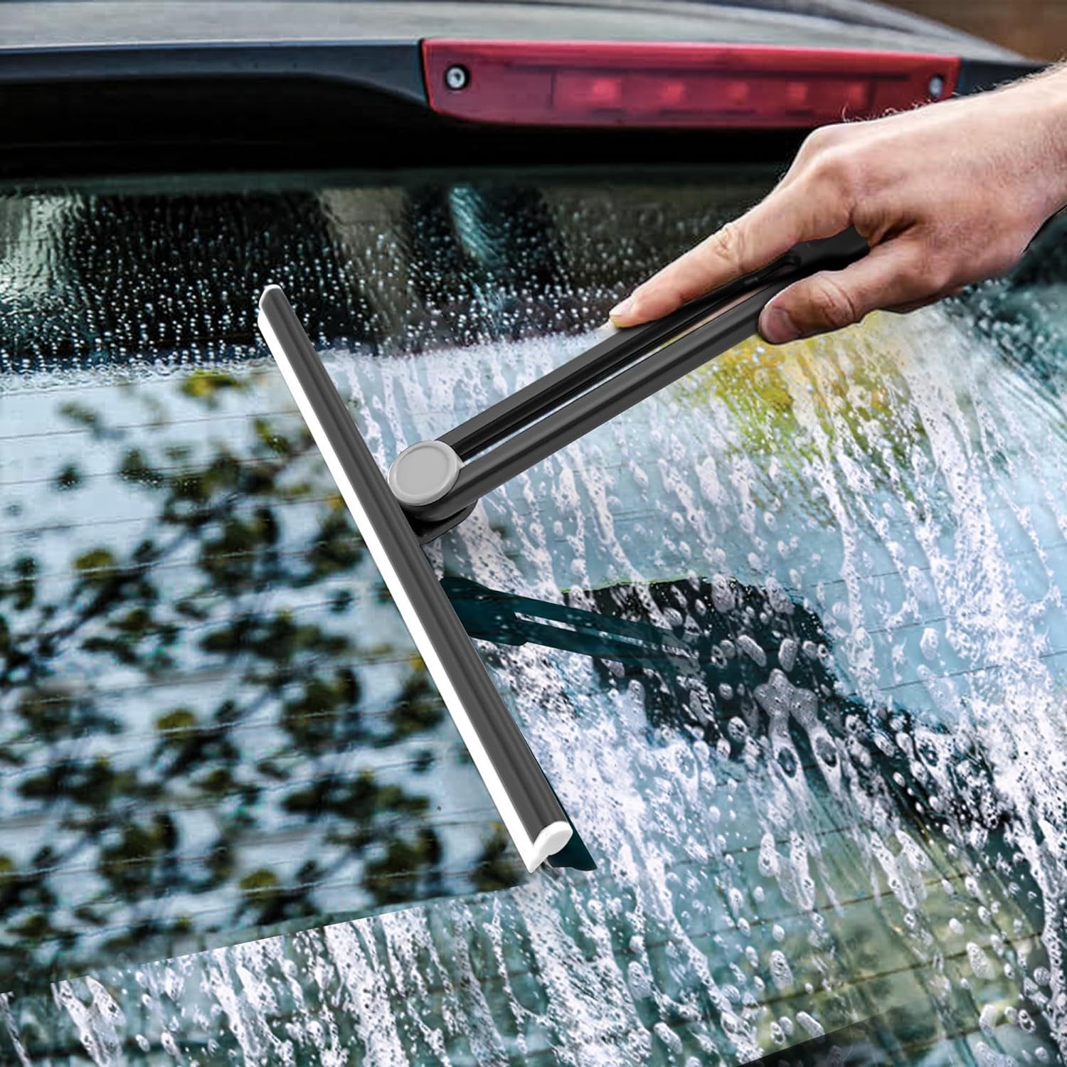 Best-selling Convenient Storage Squeegee for Bathroom Cleaning and Glass Cleaning · image 5