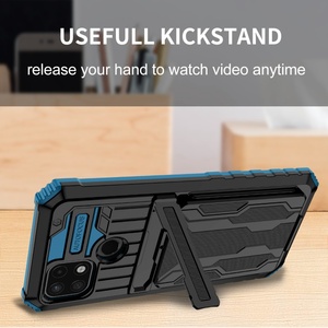 Funda Protectora para Teléfono REALMEC35, Diseño de Armadura, Resistente a Impactos, TPU y PC Sólidos, con Ranura para Tarjetas y Soporte Invisible, Gran Venta - Product Image 4
