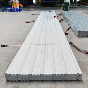 Lámina de Techo Corrugada de PVC Insonorizante de 1360 mm, Tipo <span class=keywords><strong>Trapezoidal</strong></span>, Resistente al Calor, <span class=keywords><strong>para</strong></span> Talleres e Invernaderos - Product Image 1