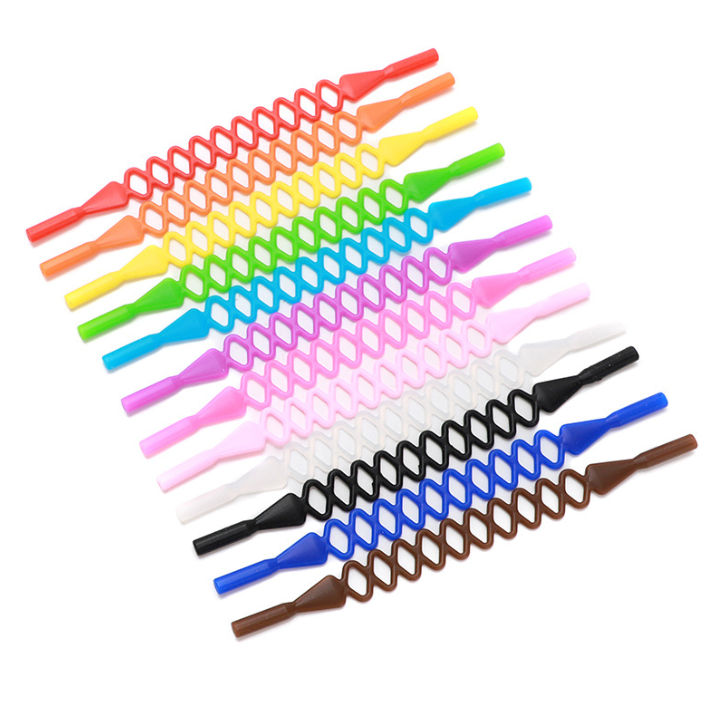 Новый Регулируемый силиконовый держатель для спортивных солнцезащитных очков ремешок для очков шнур для очков