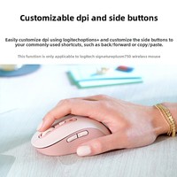 Ensemble clavier ergonomique sans fil Logitech Preferred Series K950 et souris M750 pour ordinateur de bureau Mac