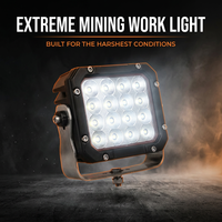 Luz de Trabajo para Minería de Alta Luminosidad y Resistente a Impactos para Excavadoras y Cargadoras - Luces LED para Maquinaria Minera