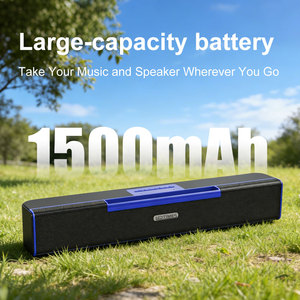 Altavoz Bluetooth Portátil de 10 W con Bajos Adicionales, Altavoz Inalámbrico Recargable con Modo FM, Sonido Estéreo, Chip BT6.0 - Product Image 3