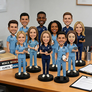 Figura Humana 3D Personalizada a Partir de Foto, Figura de Médico Personalizada, Estatuilla Hecha a Mano de Enfermera o Cirujano, <span class=keywords><strong>Regalo</strong></span> para el Día del Médico - Product Image 3