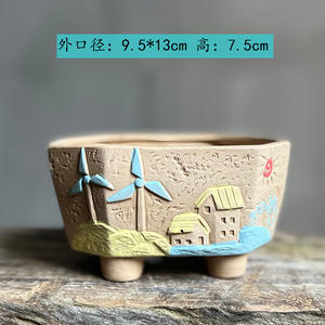 <span class=keywords><strong>Pot</strong></span> <span class=keywords><strong>de</strong></span> fleurs en céramique <span class=keywords><strong>de</strong></span> style pastoral MSH, petit <span class=keywords><strong>pot</strong></span> <span class=keywords><strong>de</strong></span> fleurs en forme <span class=keywords><strong>de</strong></span> <span class=keywords><strong>moulin</strong></span> à <span class=keywords><strong>vent</strong></span> - Product Image 6