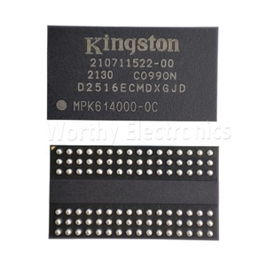 Thương hiệu mới ban đầu 256M từ x 16 bit gói FBGA-96 d2516ecmdxggd 4G bit DDR3L SDRAM lưu trữ IC - Product Image 1