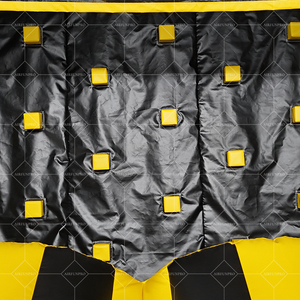 Lona de PVC comercial Carrera de obstáculos inflable ecológica para uso de adultos en parques de atracciones y juegos publicitarios - Product Image 6