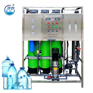 Sistem Filter Tanaman Perawatan Air, Mesin Osmosis Terbalik 250/500/1000LPH Industri Kecil