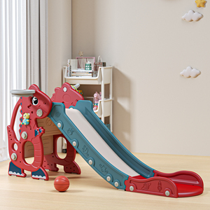 Juego de Tobogán <span class=keywords><strong>Plegable</strong></span> de Plástico para Niños para Interiores, para Parques Deportivos y Centros Comerciales, Edades de 0 a 4 Años - Product Image 4