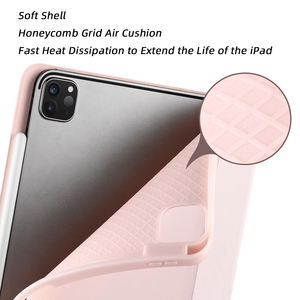 Bàn phím với <span class=keywords><strong>touchpad</strong></span> cho <span class=keywords><strong>iPad</strong></span> Pro 12.9 2018 2022 mô hình, không dây Bluetooth thiết kế siêu mỏng với khe cắm thẻ nhớ - Product Image 5