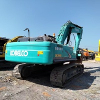 Excavatrice Kobelco SK350D d'occasion importée, faible nombre d'heures, haute qualité, prête à être expédiée (également compatible avec les modèles SK200)