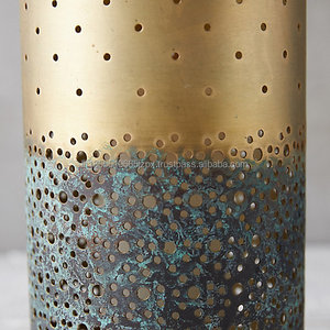 Decorative <b>Candle</b> Holder For Home Decor Iron Planter Pot With Navy Enamel For Home & Garden decorMetal Planter - Product Image 5