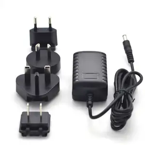 6V 2a Dc Power Jack Plug Adapter Met Ons Eu Uk Au Iterverwisselbare Stekkers