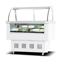 Machine à glaces, congélateur de comptoir, réfrigérateur commercial avec roue