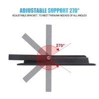 Projecteur Led antidéflagrante, 10000 Lumens, 400w, extérieur, 2 pièces