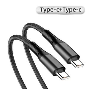 Câble de chargeur de téléphone de type C pour iPhone, câbles de charge rapide USB-C pour Samsung S24 22 21 Note 20, câble USB C pour téléphone portable - Product Image 6