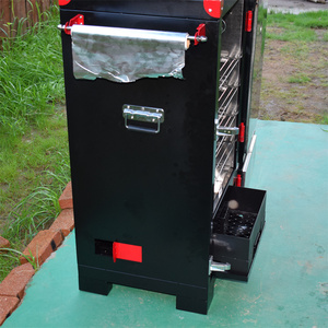 BBQ vertical au gaz au charbon de bois électrique personnalisé OEM Offset Lang Meilleur four de fumage Grill Pit - Product Image 4