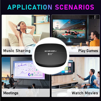 Venta Caliente TV98 ATV Set Top Box 2.4G 5G Allwinner H313 Quad Core 2G 16G Android 13.0 4K hd Smart TV Box Control Remoto por Voz