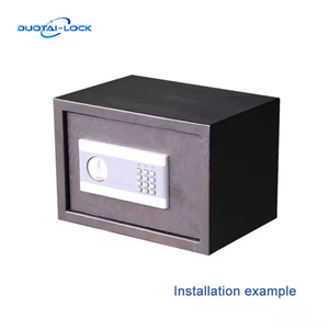 DUOTAI-Pistola <span class=keywords><strong>de</strong></span> Seguridad Electrónica con Código Digital <span class=keywords><strong>de</strong></span> Acero Pequeño, Cajón <span class=keywords><strong>de</strong></span> Piso con Apertura Superior Oculta para Almacenamiento, Cerradura <span class=keywords><strong>de</strong></span> Armario <span class=keywords><strong>de</strong></span> Pared - Product Image 4