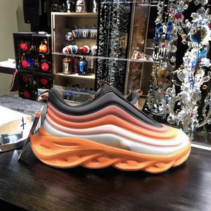 Chaussures de créateur en gros d'usine, dessus en PU, baskets tendance, confortables et respirantes pour hommes, chaussures décontractées de luxe - Product Image 3