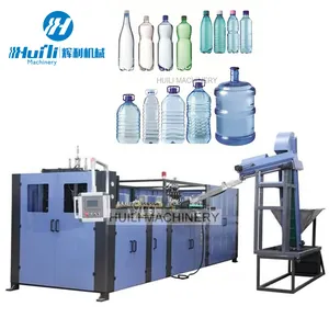 2 Cavity Manual Automatic Plastic Pet Container Candy Honey Jar Bottle Making Blow Molding Machine Price