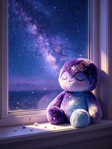 Peluche Star Guardian, Morbido Pupazzo Imbottito, Compagno di Sonno per Bambini, Design Personalizzato - Product Image 6