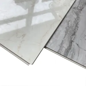 Vinyl Marble Màu Chất Lượng Cao Spc Flooring Cho Bệnh Viện/Khách Sạn/Căn Hộ