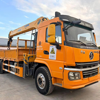 Truk Crane FOTON Xingxing 8 Roda Murah 2024 dengan Boom 12T 4-Seksi 16m 300HP Yuchai Harga Terjangkau untuk Afrika