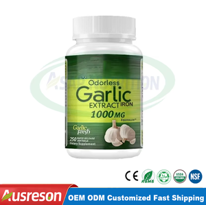 Hệ thống miễn dịch bổ sung chế độ ăn uống viên nang tỏi tươi nhãn hiệu riêng Trung Quốc Tỏi đen chiết xuất dầu viên nang - Product Image 3