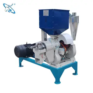Mini scale Rice milling Machine Iron roller polisher polishing machine Diesel Rice mill corn peeling machine