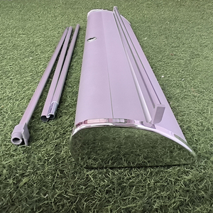Tất cả nhôm rộng cơ sở có thể thu vào pull-up biểu ngữ đứng dễ dàng kéo nhôm Roll-up banne triển lãm thương mại quảng cáo triển lãm - Product Image 4