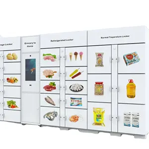 Contactless Outdoor Smart Storage Parcel Delivery Refrigerated Parcel Locker