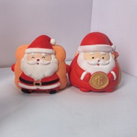 Squishy géant de Noël à remontée lente, jouets à presser, squishy géant en stock, emballé en coffret cadeau
