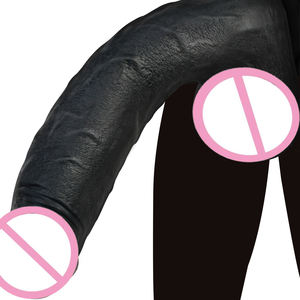 ดิ๊ก<span class=keywords><strong>โด</strong></span>้ขนาดใหญ่ 11 นิ้ว รูปทรงเหมือนจริง สีเนื้อดำ ทำจากซิลิโคนเห<span class=keywords><strong>ล</strong></span>วเนื้อนุ่ม ของเ<span class=keywords><strong>ล</strong></span>่นทางเพศสำหรับผู้ใหญ่ ดีไซน์สีน้ำตาล<span class=keywords><strong>กาแฟ</strong></span> - Product Image 1