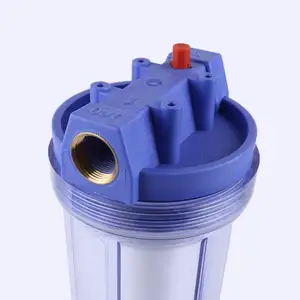 Purificateur <span class=keywords><strong>d</strong></span>'<span class=keywords><strong>eau</strong></span> à domicile cartouche de sédiments PP boîtier transparent en plastique <span class=keywords><strong>filtre</strong></span> à <span class=keywords><strong>eau</strong></span> unique - Product Image 5