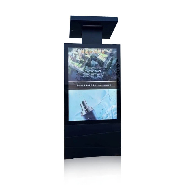 Factory Price Solar Light Box Battery Powered Outdoor Scrolling Poster Board Light Box with LED