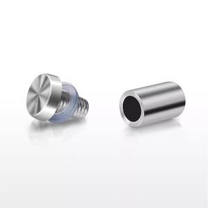 Stainless Steel <b>Wall</b> <b>Nails</b> 016 Indoor Advertising Mirror Fixing Decorative Covers Polished Surface IP54 Weather Resistant - Product Image 1