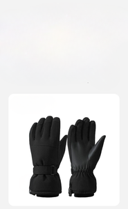 Gants de cyclisme d'extérieur pour hommes, gants de ski en coton résistants au froid pour vélo électrique, moto et motocyclette - Product Image 5