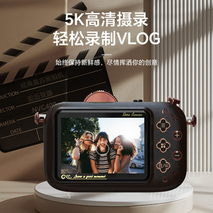 Nvc400 Coolhangxin Retro Digital Camera 5K Hd Video Wifi Home Use - Product Image 3