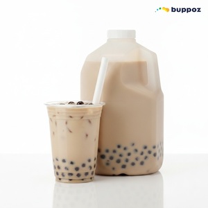 ชานมไข่มุกพร้อมดื่ม รสกะทิ 335 มล. แบบแก้ว ฮาลาล HACCP สำหรับร้านชานมไข่มุก รับผลิตแบบ OEM - Product Image 5