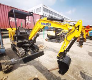 Facile à utiliser, KOMATSU PC20MR, machine de 2 tonnes, moteur puissant de 15,5 kW, moteur diesel, excavatrice d'occasion PC20MR - Product Image 5