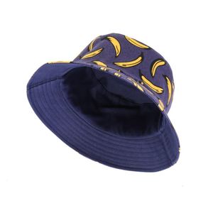 Cool Full Digital Silk Screen Printed Banana Custom Design <b>Bucket</b> <b>Hat</b> for Fishing Ski Party Casual Travel Cycling Daily Use - Product Image 6