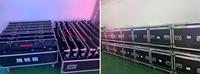 Écran LED d'intérieur à louer P3.91 9,8 x 6,5 pieds, taille de l'écran 12 panneaux 500 mm x 1000 mm, résolution 3,9 mm, fréquence de rafraîchissement 1900 Hz 3840 Hz